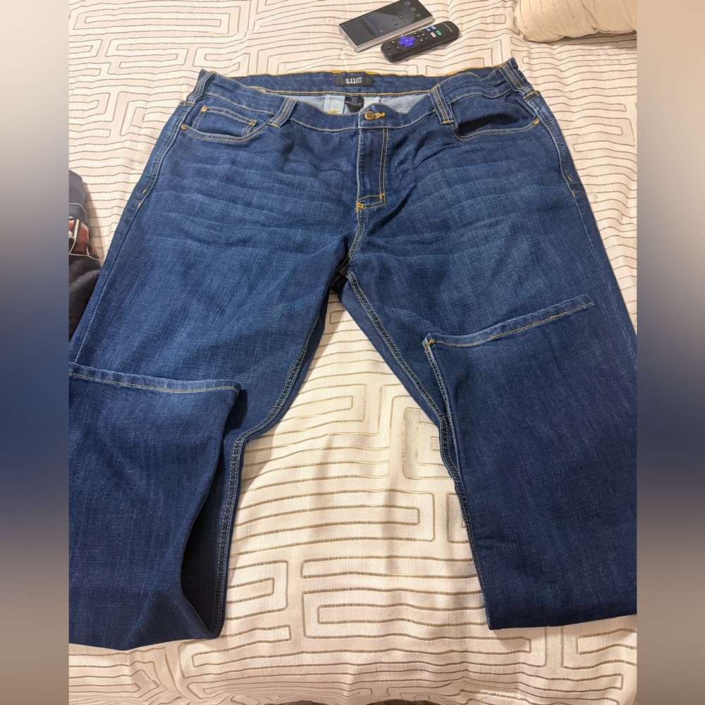 5.11 Tactical Dark Blue Relaxed Jeans 44 x 34
